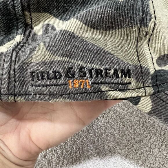 Field & Stream Camouflage Baseball Hat Adjustable Cap Logo Hunting - Picture 4 of 7